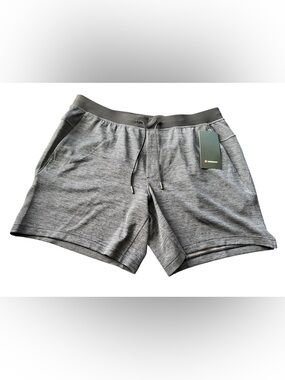 Lululemon Zeroed In Double-Knit Linerless Mesh Shorts 7” Men’s XXL Gray/purple